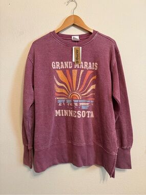 Ouray Vintage Wash Grand Marais Minnesota Sweatshirt